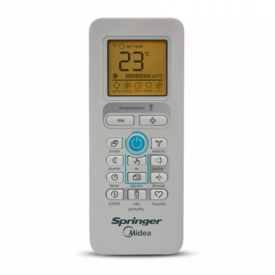 Ar Condicionado Split HW Springer Midea 12.000 BTUs Só Frio 220V